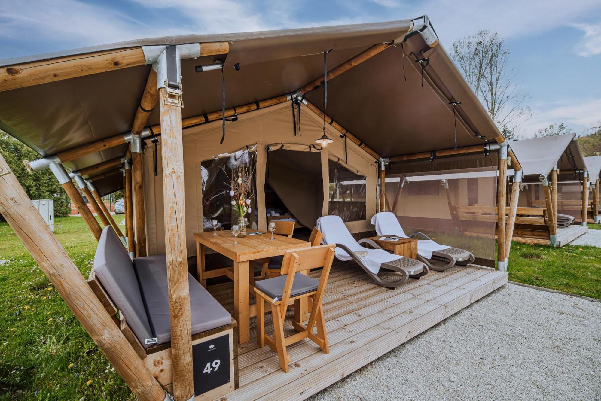 Glamping Tents In Tuhelj With Thermal Riviera Tickets Tuheljske Toplice Luaran gambar